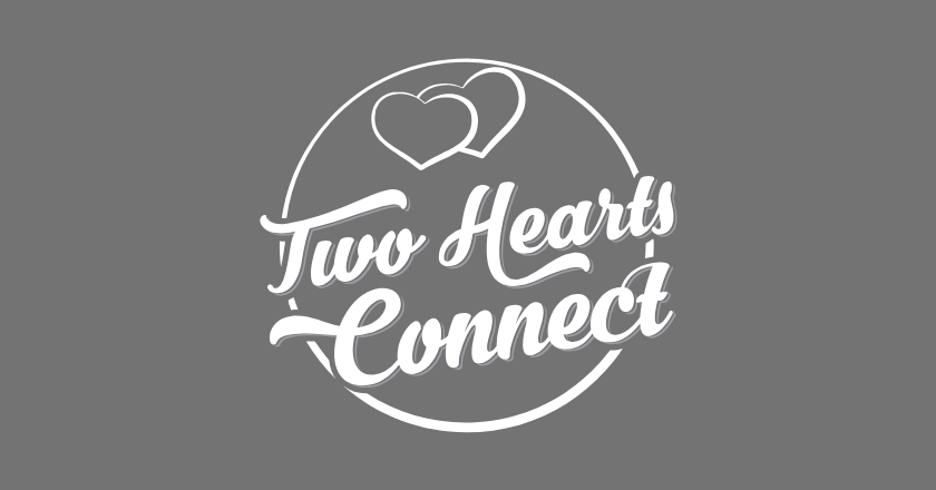 Two Hearts Connect Wedding/Event Planner logo